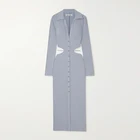 Knitted Dress Knitted 2024 Custom Winter Autumn Knitted Long Dress Wool Cashmere Knit Sweater Dress For Women