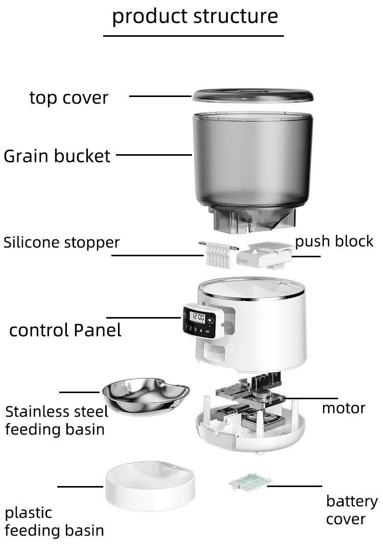 Professional Automatic Smart Cat Pet Feeder With Digital Timer Buy