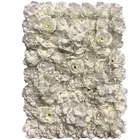 Flower Customizable Artificial Rose Flower Wall Backdrop For Wedding Decoration 40*60cm