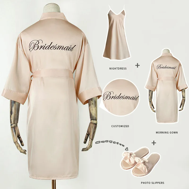 Promotional Silk Nightdress Gift Box for Female Present Customization Harness Pajamas Gift Set box