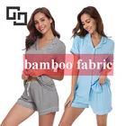 Pijamas Pajamas Short Pajama Sets Women Logo Designer Sleepwear Summer Custom Pijamas Women Cotton Bamboo Pajamas