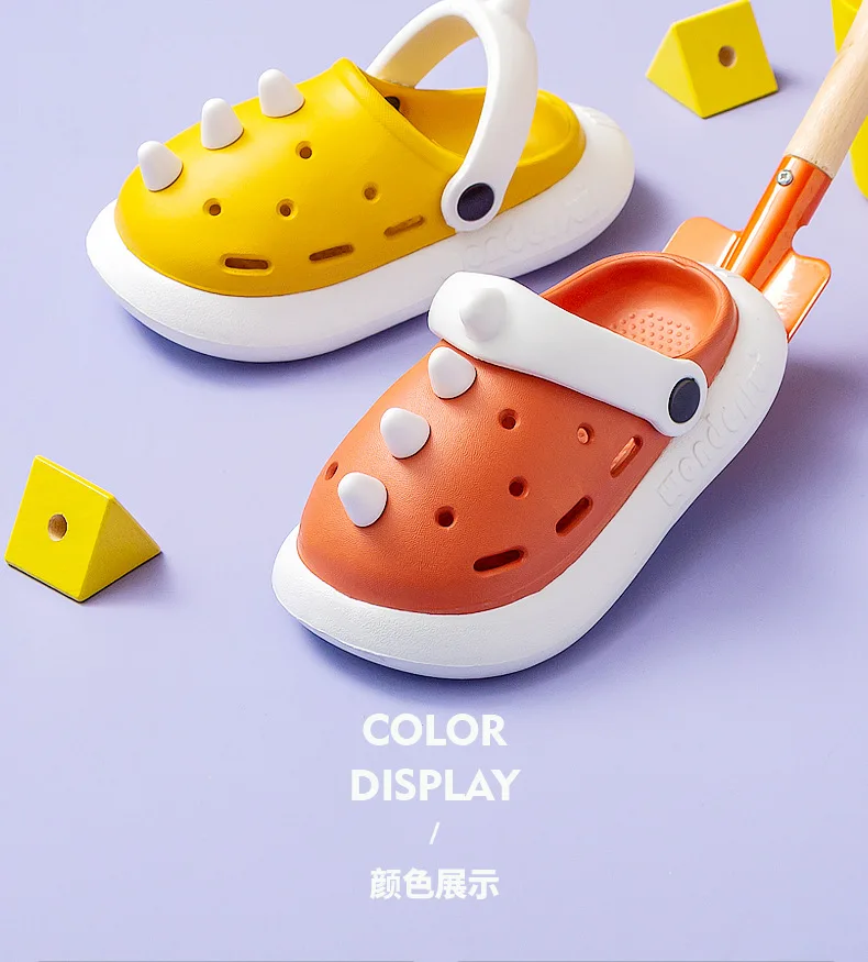 2022 new Summer Cute Cartoon Boys Girls Comfort Baby Kids With Strap Unicorn Kids Garden Shoes  Factory Price