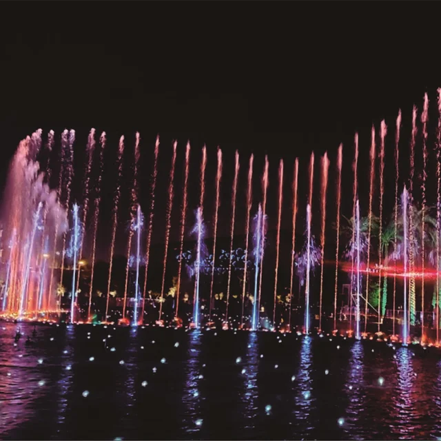 AWS Fountain Case The Kuwait Block8 Park Music Fountain Project