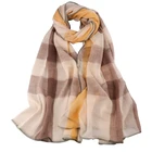 Hijab Woman's Hijab Scarf Shawls For Women Scarfs For Women Spring 100%Virgin Wool