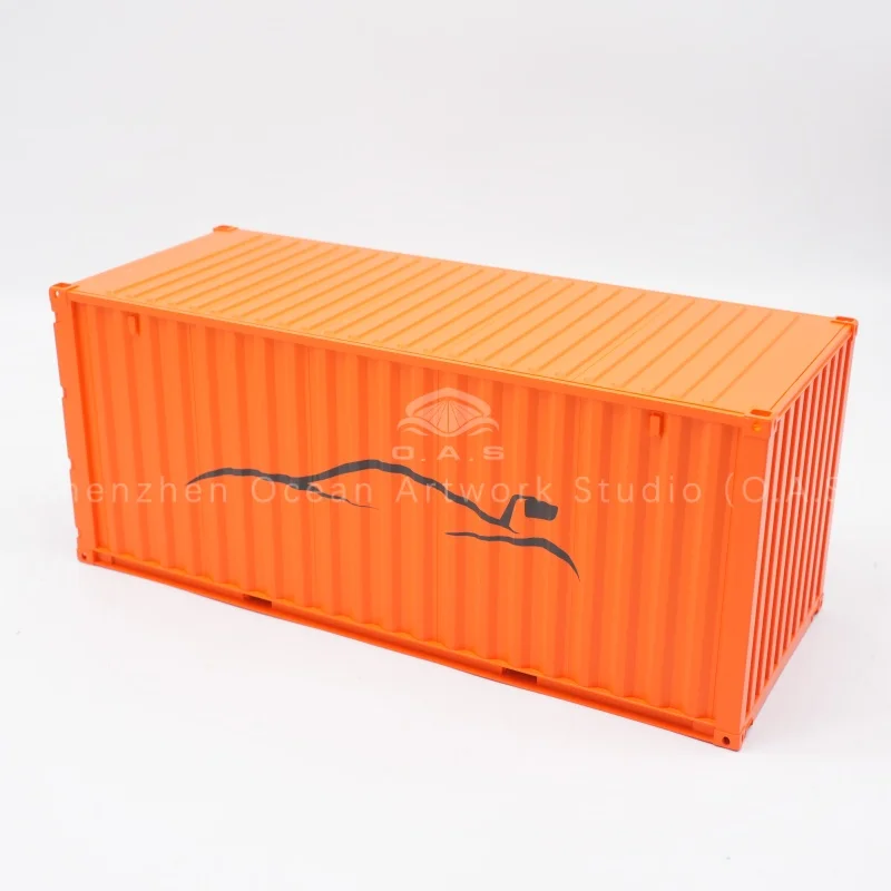 loas container model factory customized scale120 plastic crafts shipping boxes geek container model-11