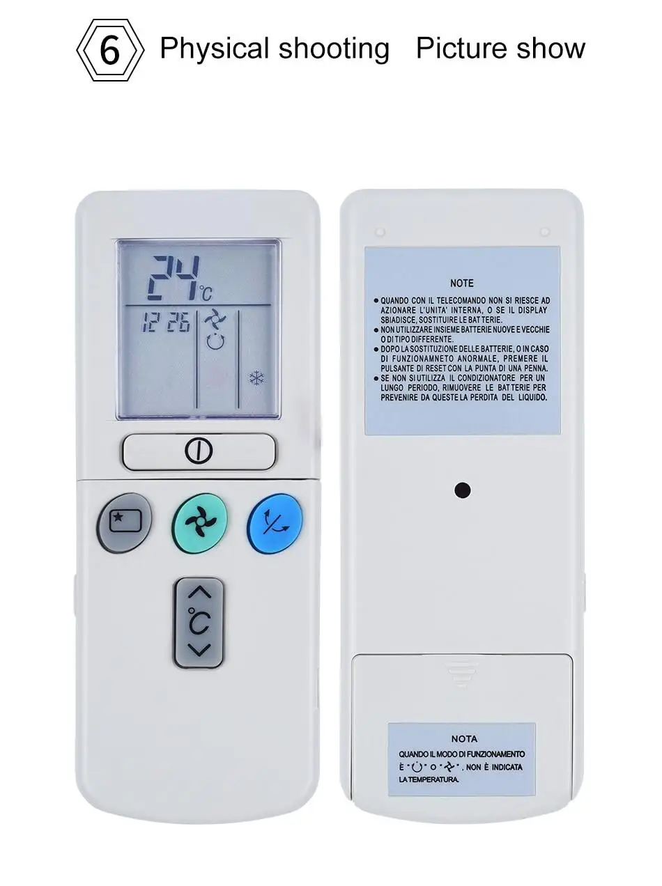 Ac Air Conditioner Remote Control For Hitachi Rar3u Rar2p2 Rar3u1