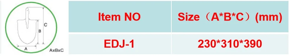 product hot sale farming garden spade carbon steel construction flat pointed shovel head-8