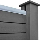 Garden Timber Household Decorative Wood Plastic Composite Fence Panel Outdoor Garden Timber Composite WPC Fence