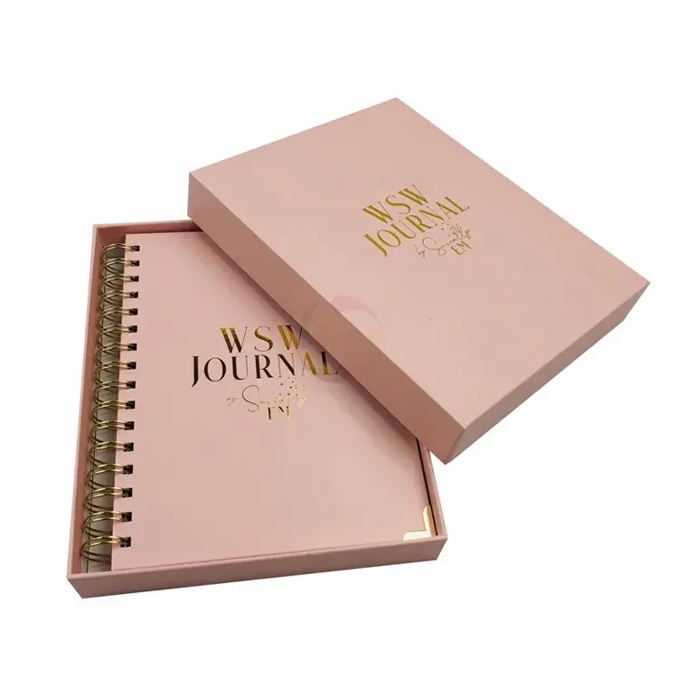 hot sale a5 journal diary leather pu planner tear-off calendar printing on demand notebook as custom printing