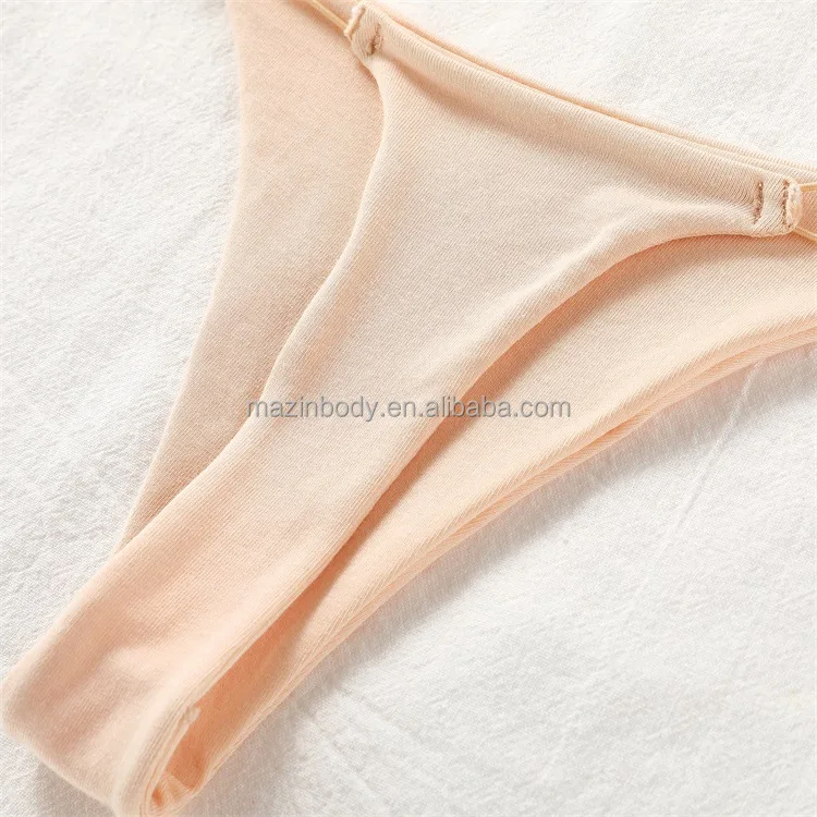 Mazinbody Oem Back Low Waist Sexy Lady Thong Panties Bikini Thongs For