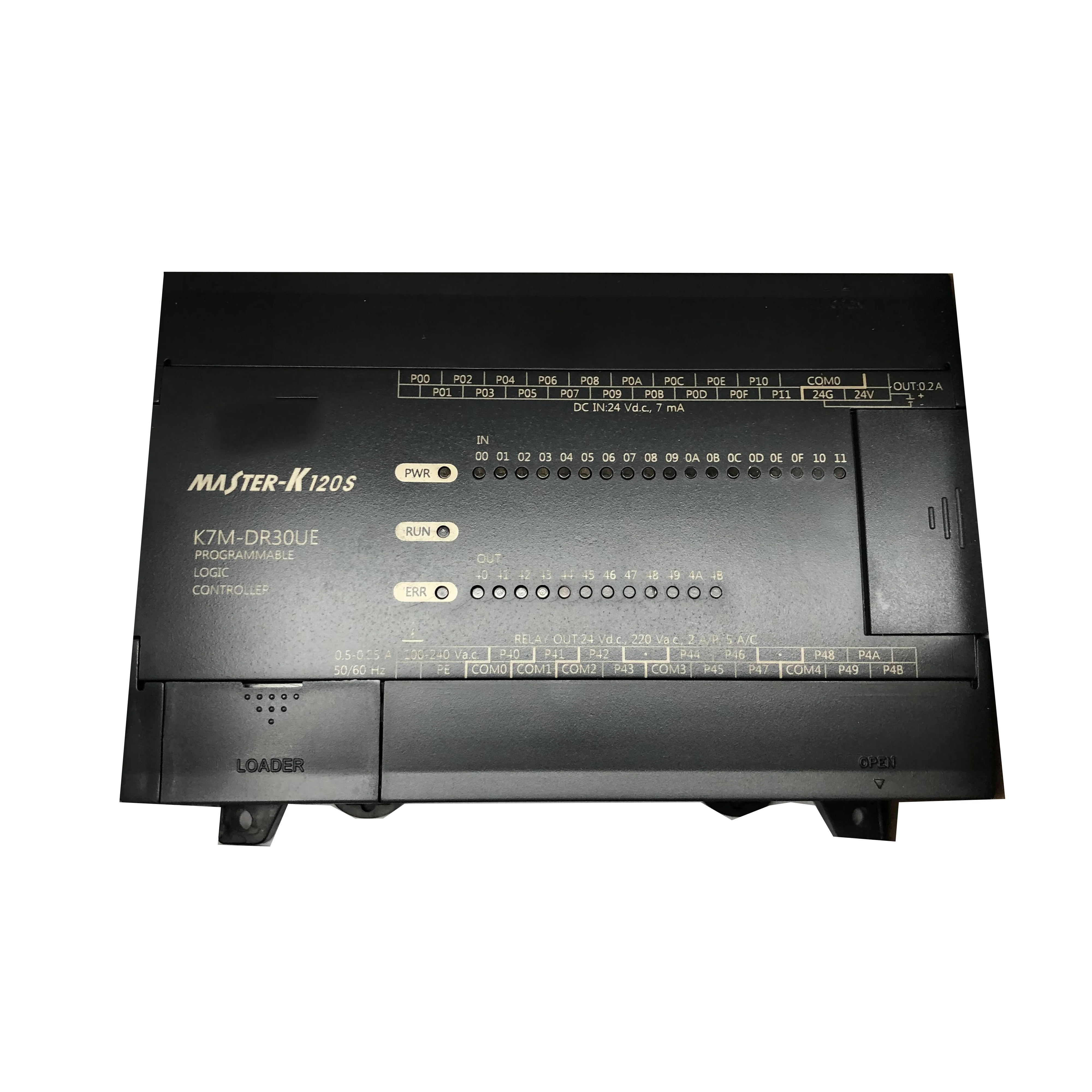 o points relay output it performs logic control timing counting and on site signal acquisition supports program editing and system expansion -1