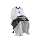 Cape Barber Cape Beauty Hair Salon Apron Hairdressing Waterproof Custom Logo Barber Cape With Window
