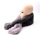 Fashion Scarf Fashion Winter Women Warm Luxury Faux Rabbit Fur Scarf