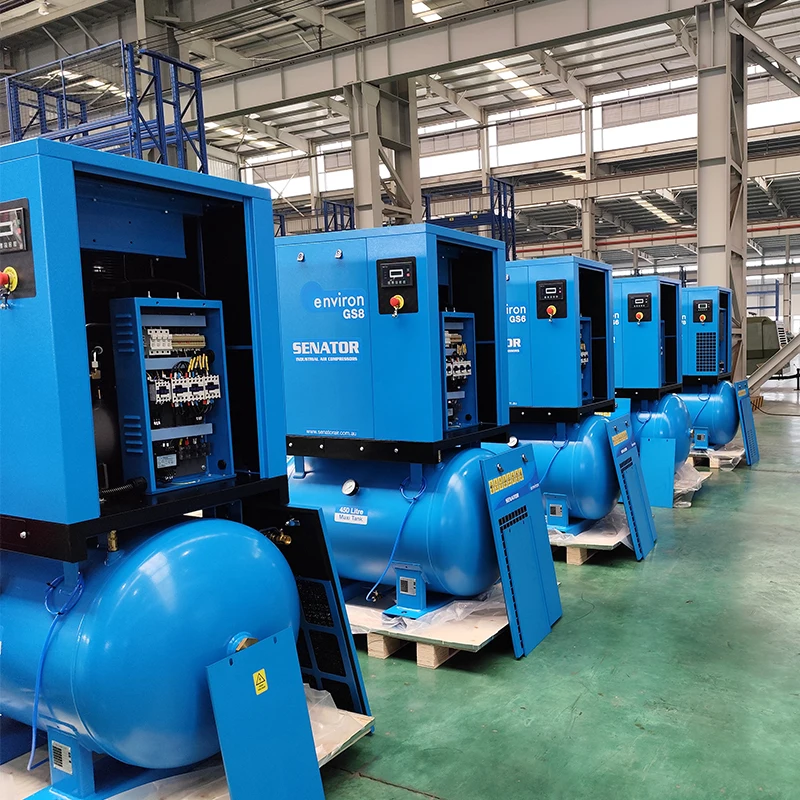 Hongwuhuan  GSV11-8   11kw Screw Air Compressor super with tank quality air  in China