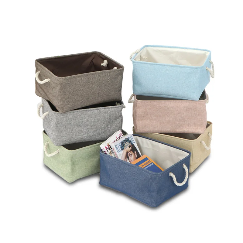 HUAYI  Selling High quality  Fabric Large Canvas storage basket laundry basket