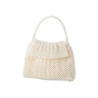 Handbag Crystal Beaded Beadedbeaded Women Pearl Handbag Noble Crystal Beaded Evening Bag Wedding Clutch Beaded Handbag