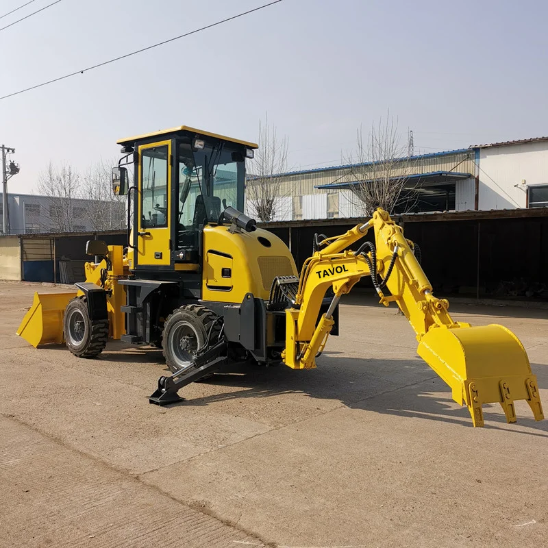 Hot Sale Mini Tractor Backhoe Loader Earth Moving Machinery