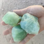 Purple Raw Green Purple Fluorite Ore Crystal