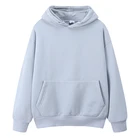 Hoodies Wholesale Heavy 80% Cotton 20% Polyester Fleece Men's Workout Sweatshirts Hoodies