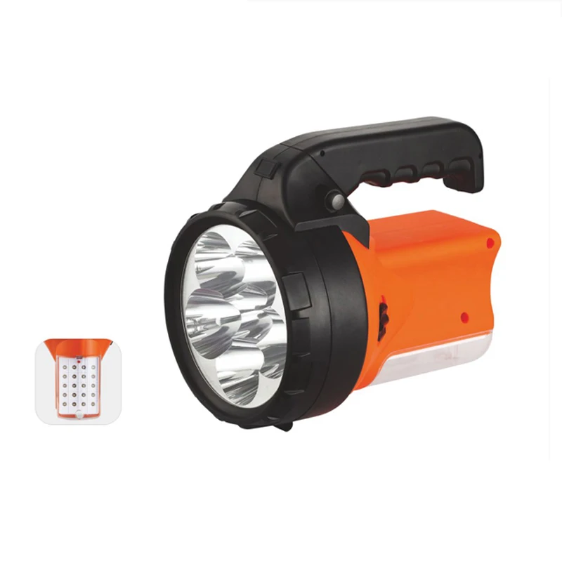 waterproof hand crank flashlight