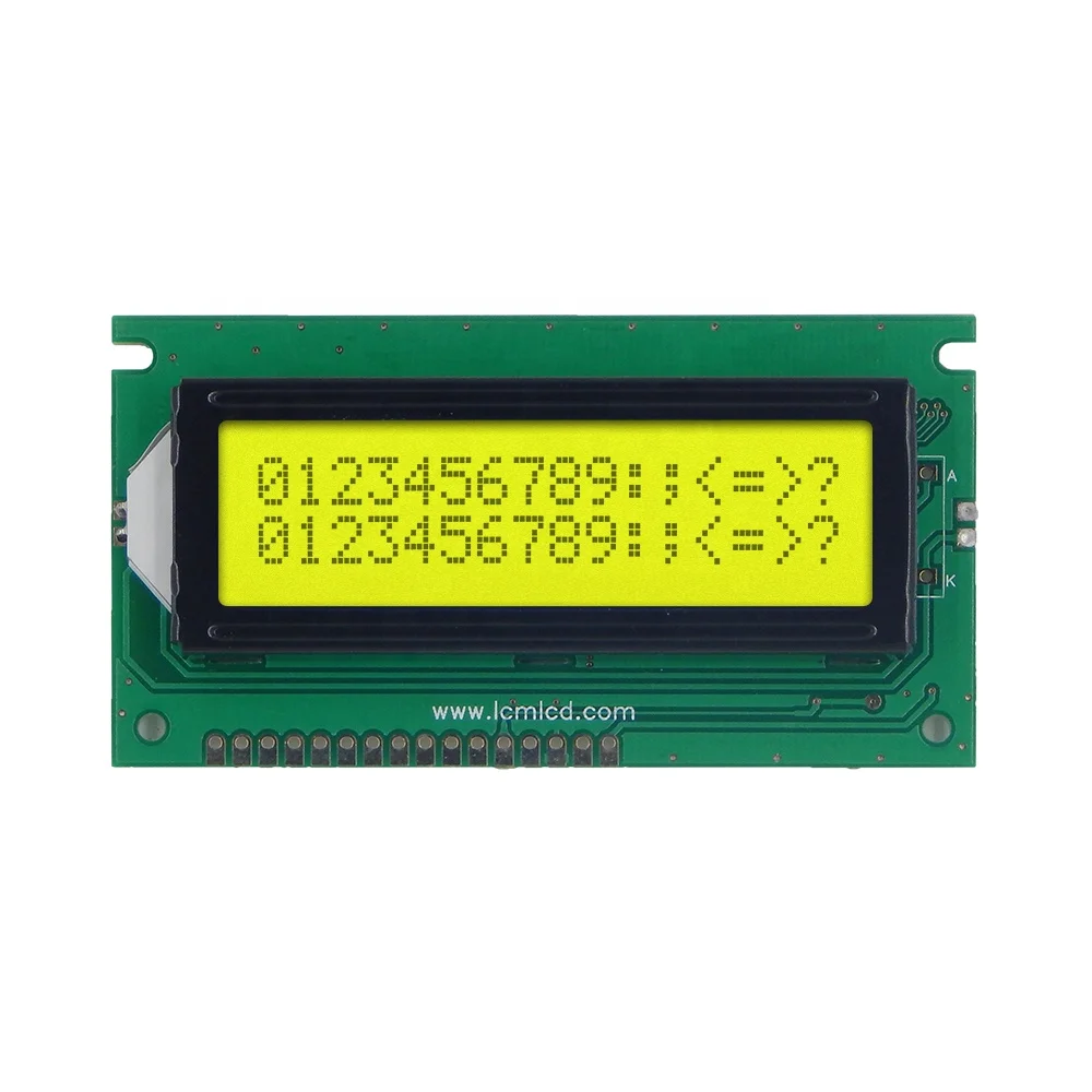 16x2 alphanumeric lcd module datasheet price