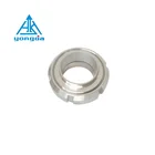 Stainless Steel Pipe Pipe And Fittings Yongda 304 316L Stainless Steel Sanitary Forged Pipe Fitting Weld SMS Union