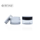 Food Plastic Jar Well Sealed 50ml Food Grade Plastic Pet Jar With Bamboo Lid