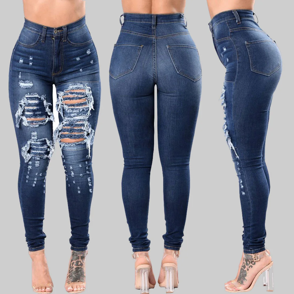 Brand Designer Women's Jeans Fashion 