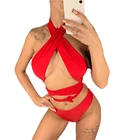 Beachwear Beachwear Julysand Hot Selling Underwire Swimwear Beachwear Sexy Bikini 2 Piece V Neck Sexy Monokini