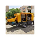 Big Engine Big Grain Diesel Engine Concrete Pump 40m3/h Hydraulic System Concrete Pump