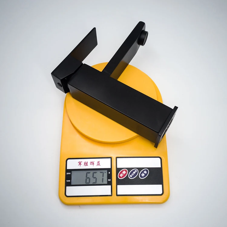 Square Type Stainless Steel Black Basin Faucet