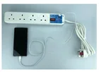 4 Plug Switches And Sockets NaturalMulti Guard 13a Wall Switched Socket 4 Way Universal Multi Plug Extension Socket