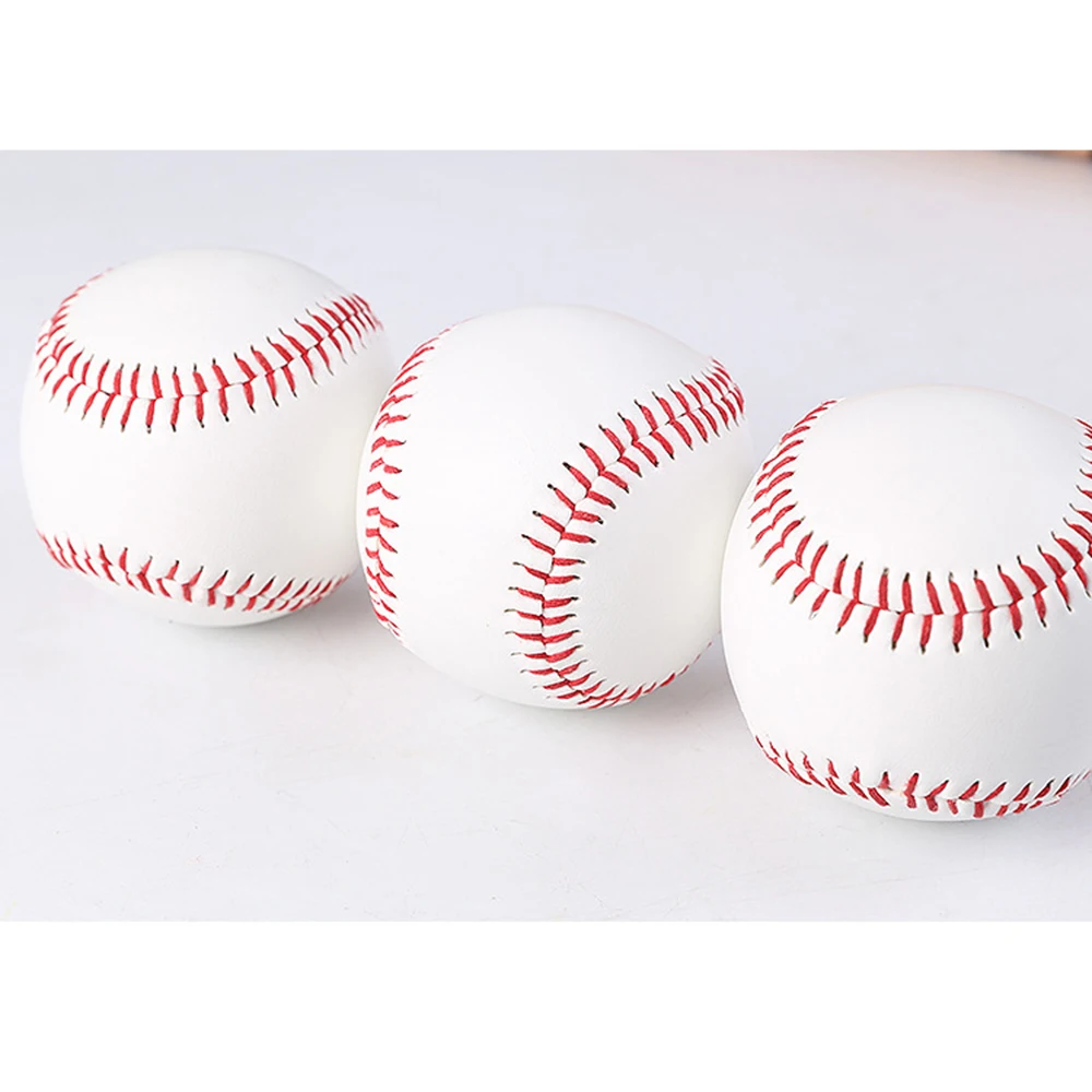 Customized Logo 9 inch Official league Baseball Practice baseball Leather baseball for training