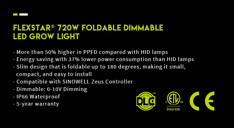 Sinowell Flexstar Samsung Chips 1000w 800w 720w 650w 480w 120w LED Grow Light Horticulture Full Cycle / Flower 2 H09e8d05f778e4bfb8e55cbebc64bd474N