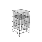 Display Stand Display Collapsible Promotion Wire Dump Bin Display Stands For Retail Store