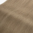 Bone Hair 1 Double Drawn Bone Straight Human Hair 1 Piece Clip In Hair Extensions 20" 120grams Halo Hair Extensions