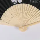 Gift Hand Fans Personalized Fashional Personalized Photo Printed Fabric Hand Fan As Company Gift