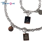 Necklace Fashion 304 Stainless Steel Bracelet Necklace Jewelry Set