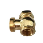Din Standard Wholesale DIN Standard OEM Hot Forged Brass 3-way Fittings