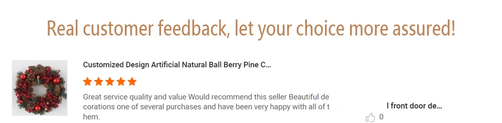 Real customer feedback, let your choice more assured!