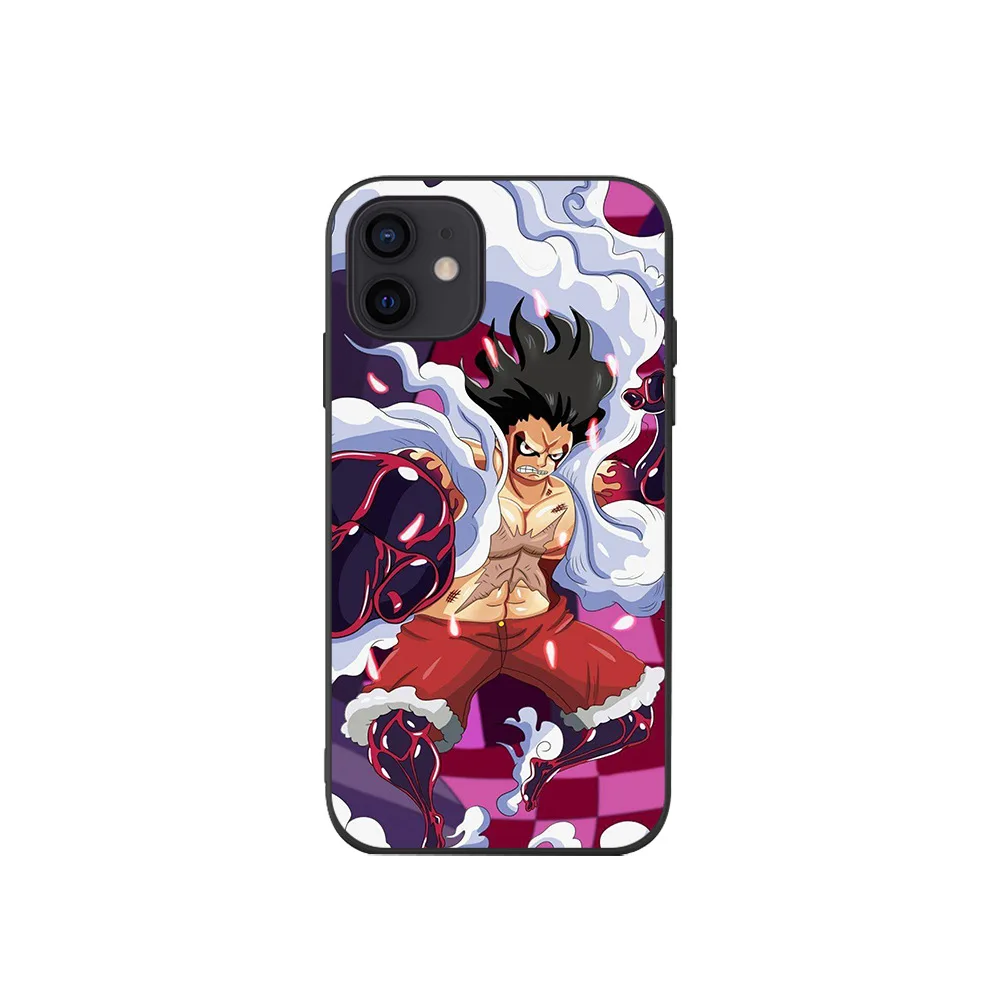 Cute Cartoon One Piece Luffy Case For Apple Iphone 11 12 Pro Max X 7 8