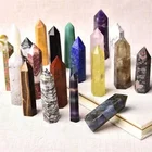 Stones Crystal Wholesale Natural Gemstone Healing Stones Clear Rose Crystal Quartz Tower Points