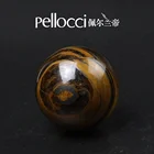 Crystal Quartz Ball Natural Carved Tiger Eye Quartz Crystal Balls Healing Luck Stone