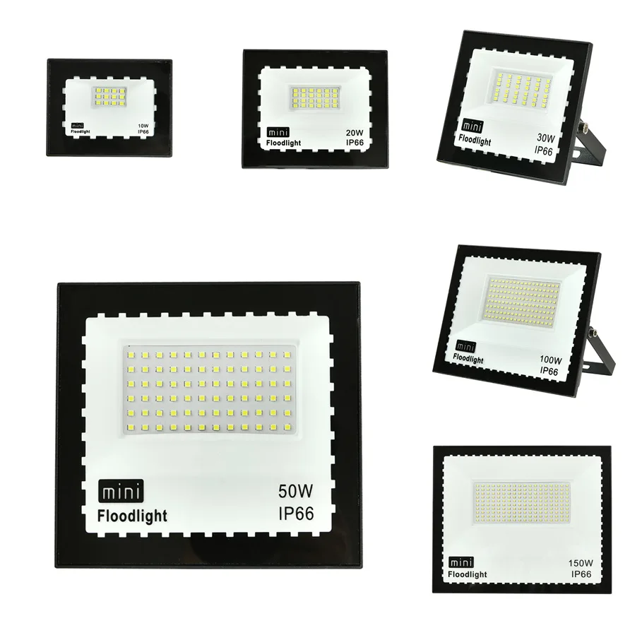 Cheap wholesale IP66/67 waterproof outdoor stadium floodlight 30W 50W 100W 150W 200W 300W ultra-thin Led floodlight