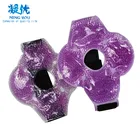 Ice Cold Pack Gel Customs Soft Fabric Back Beads Gel Hot Cold Ice Pack Compress Wrap With Hole