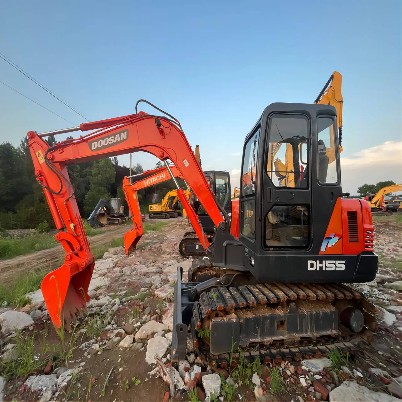 Doosan Dh Used Excavator Mini Excavator Ton Doosan Dh Alibaba