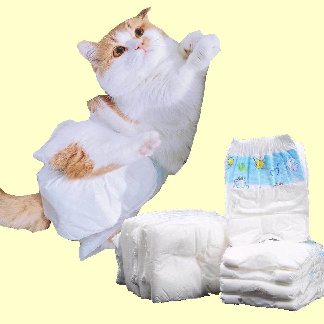 Cat Wearing A Diaper ubicaciondepersonas.cdmx.gob.mx