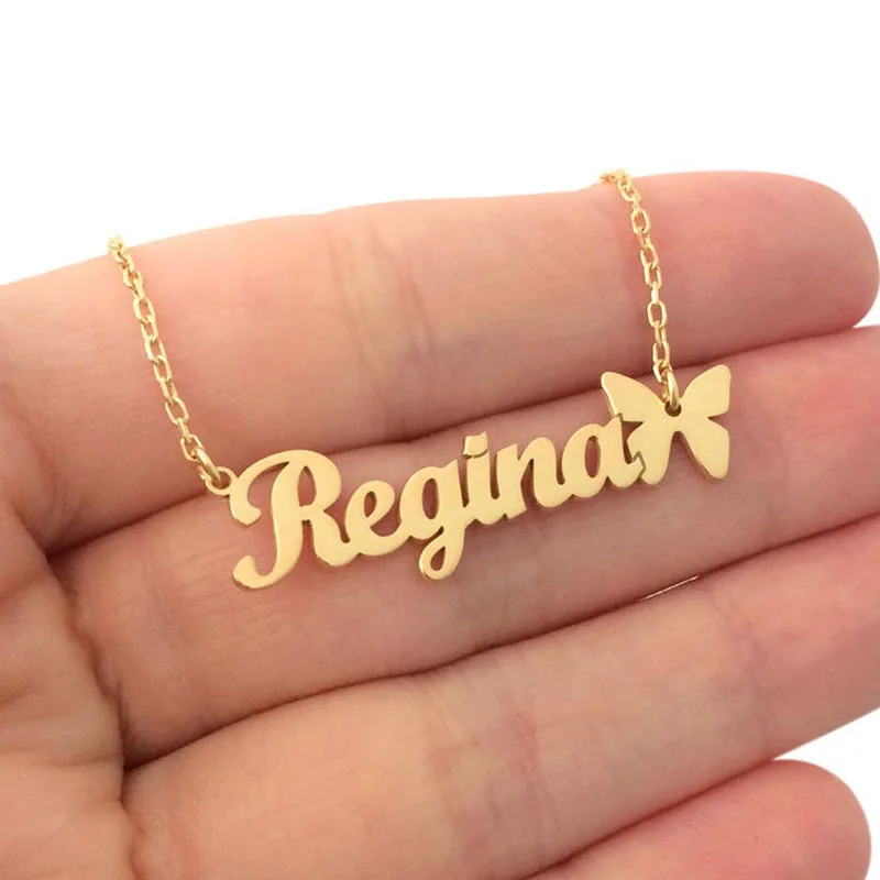 Stainless Steel 18k Gold Personal 