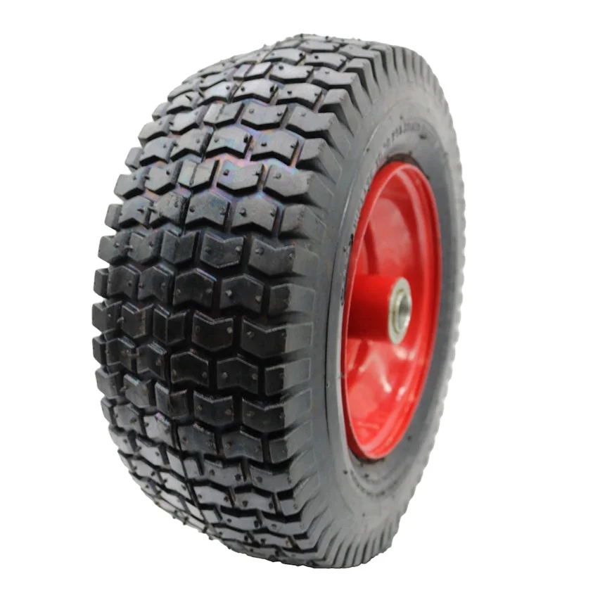 16” 19 or 25mm bore pneumatic wheelbarrow wheels carts tyres wheel 4.5-8 /16 