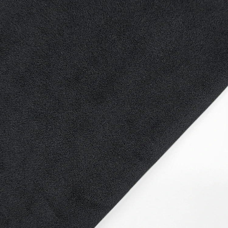 Super Soft Velvet Fabric 95% Polyester 5%Spandex Material Polar Fleece Fabric for Women Clothing factory